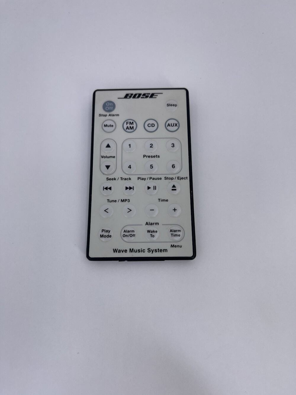 Bose Wave Music System Remote Control OEM Tested Original Black White Tested